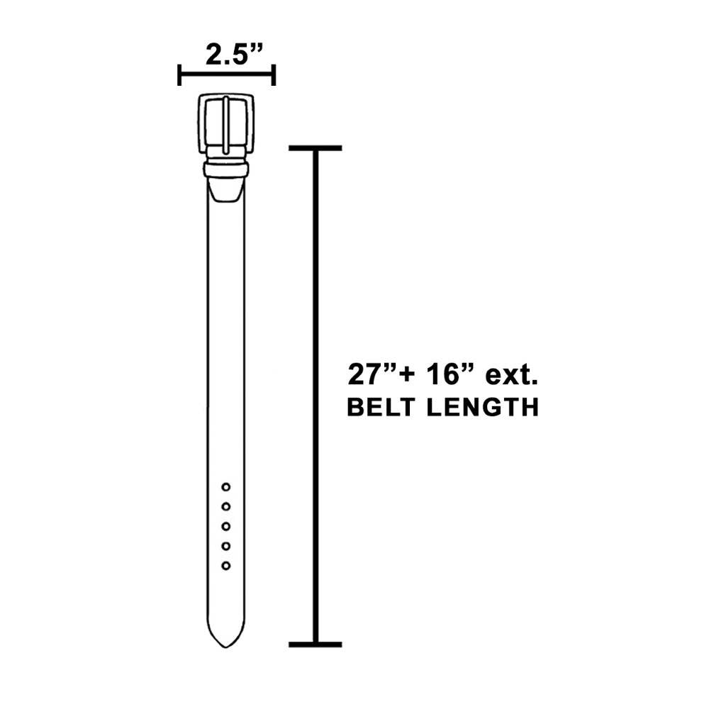 Vegan Leather Studded Disc Engraved Buckle Chain Belt