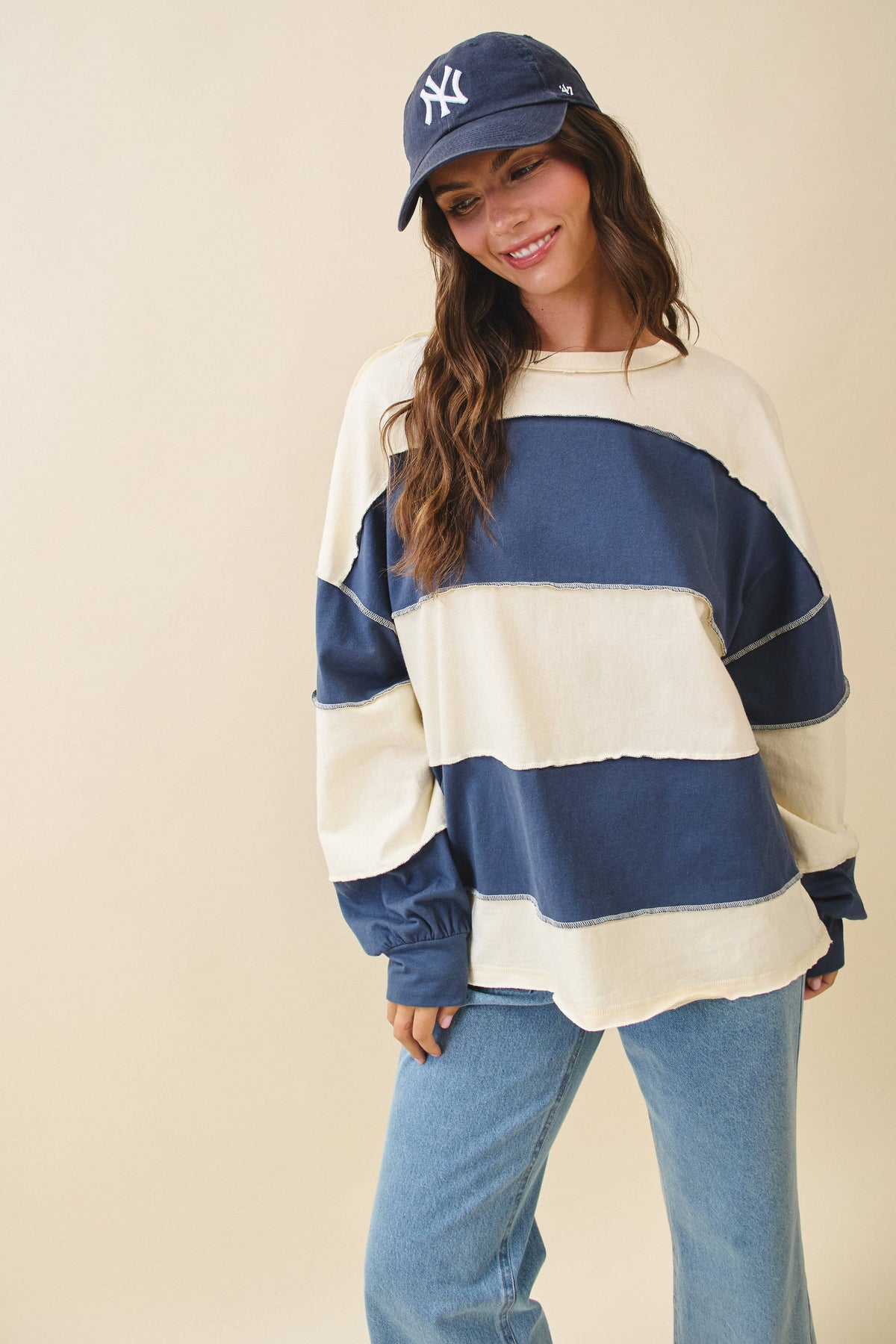 The Free Spirit Color Block Pullover