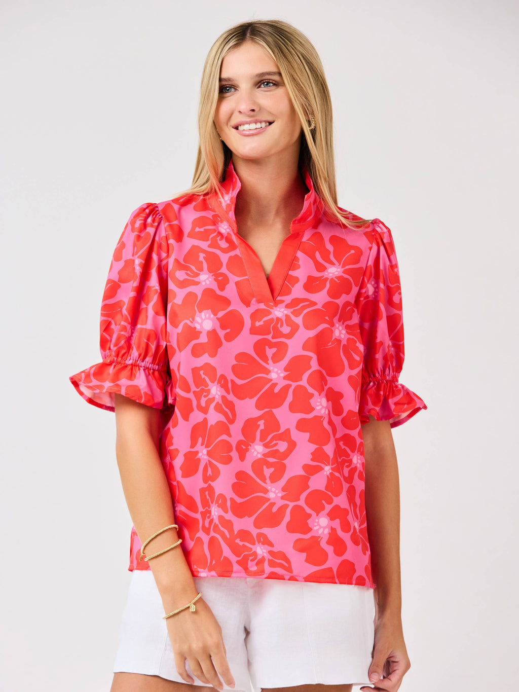 Jessica Top | Garden Samba Pink