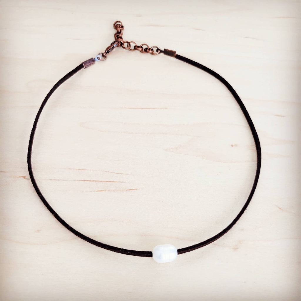 The Magnolia Moon Freshwater Pearl Choker