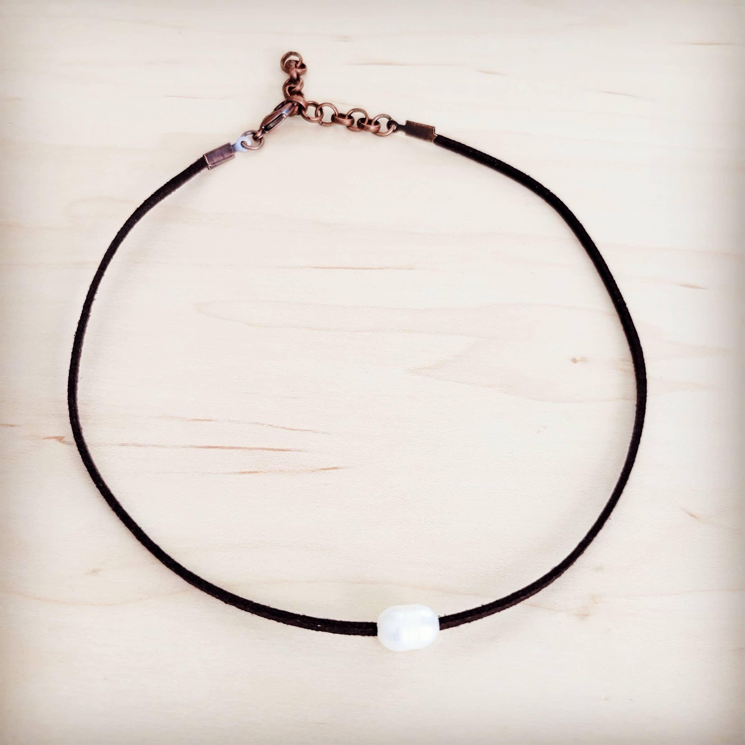 The Magnolia Moon Freshwater Pearl Choker