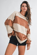 The Free Spirit Color Block Pullover