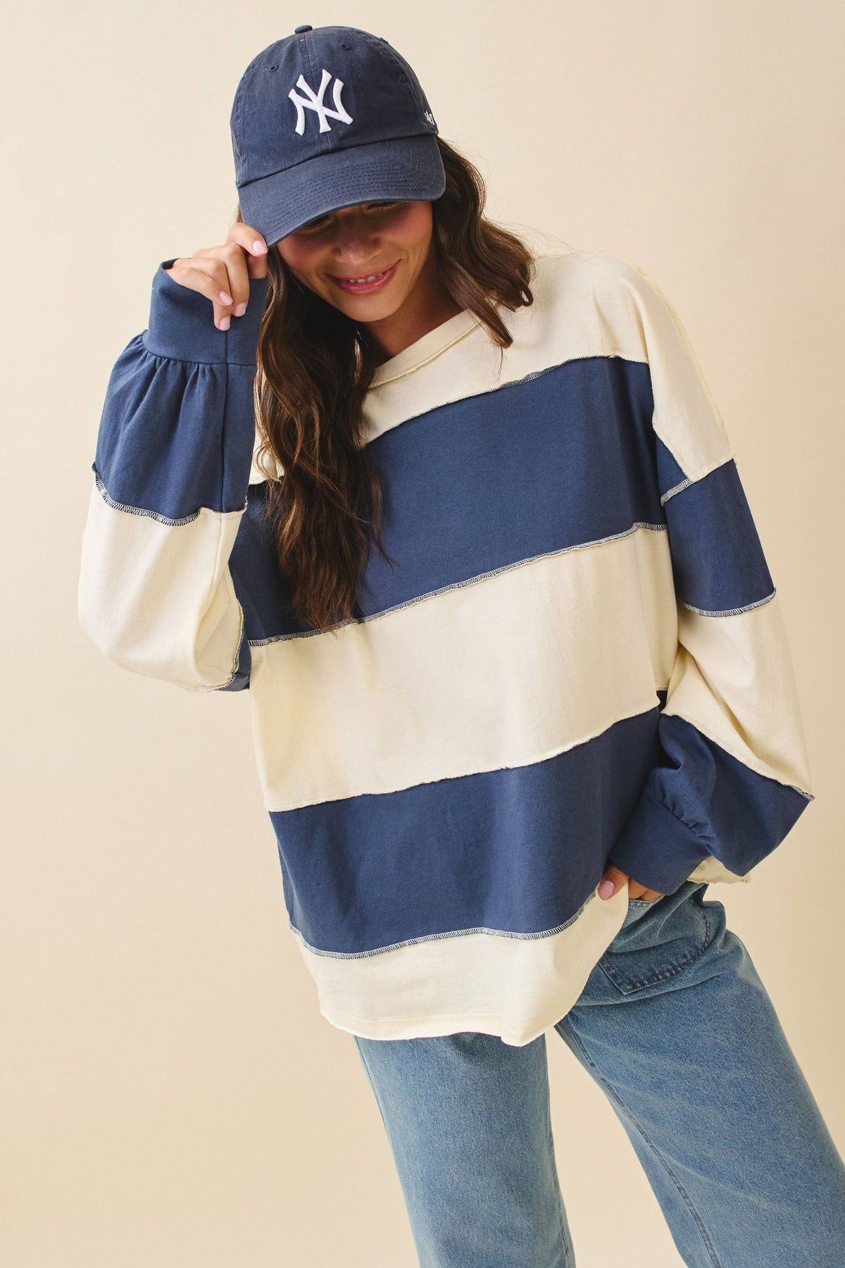 The Free Spirit Color Block Pullover