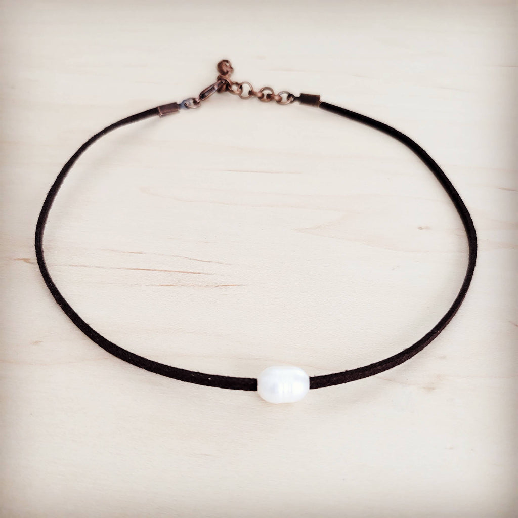The Magnolia Moon Freshwater Pearl Choker