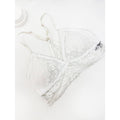 Removable Pads Adjustable Straps Lace Bralette