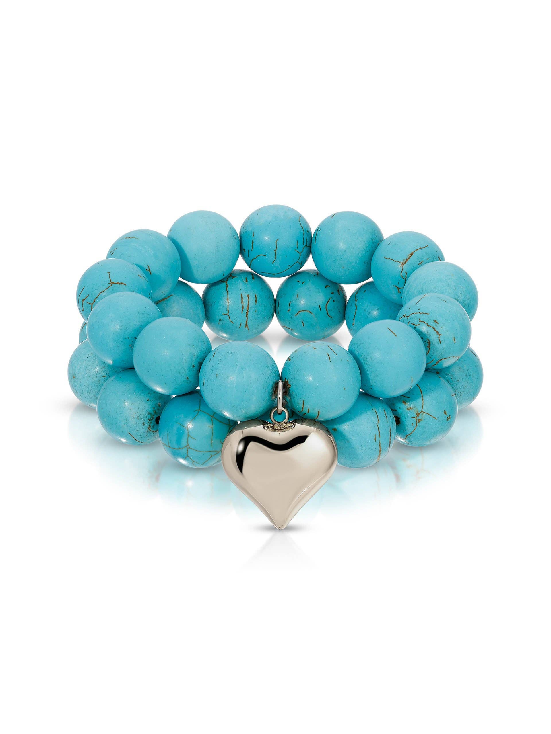 Luck and Love Turquoise Bracelet Set - Ettika