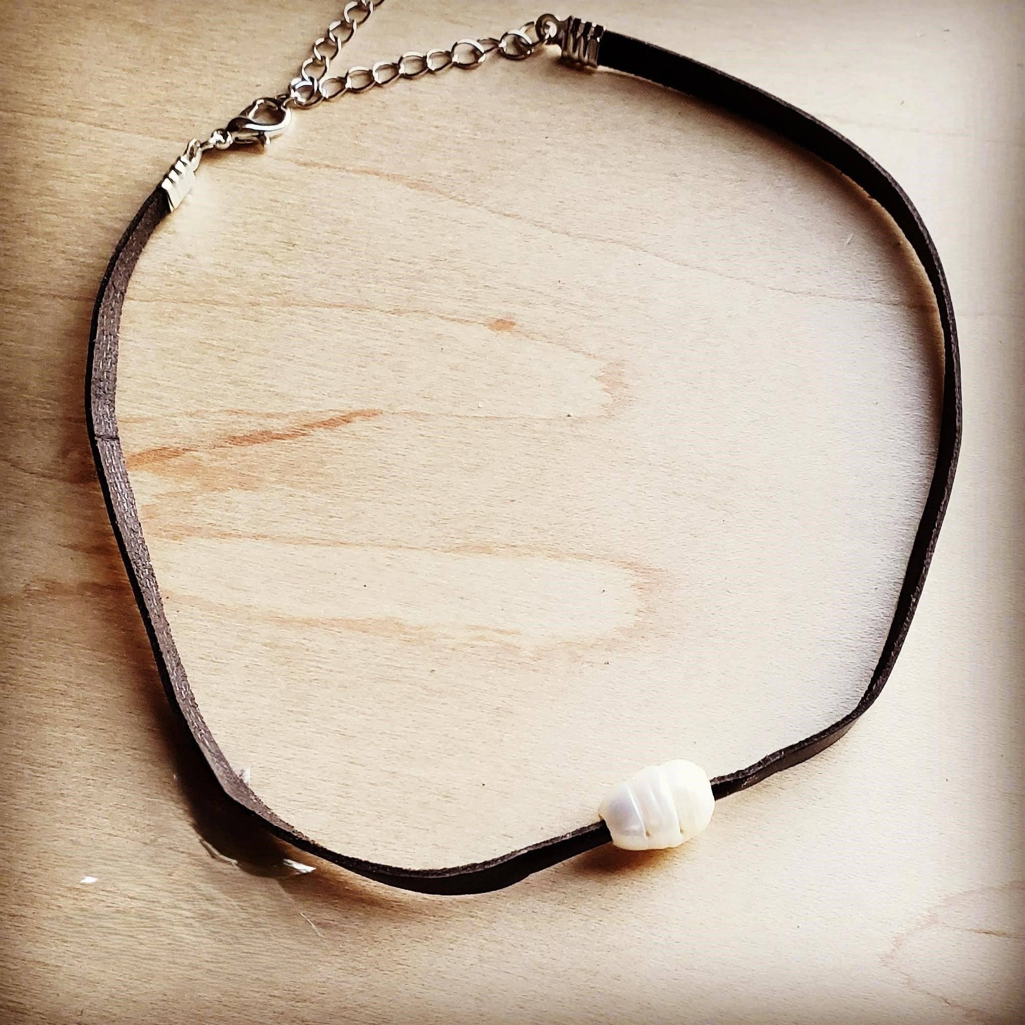The Magnolia Moon Freshwater Pearl Choker