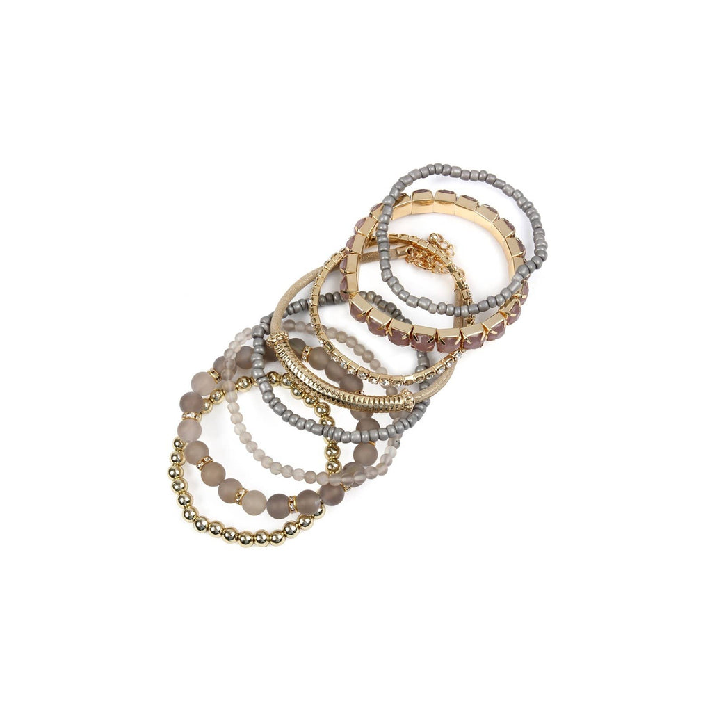 The Painted Dessert STACKABLE BEAD BRACELET SET